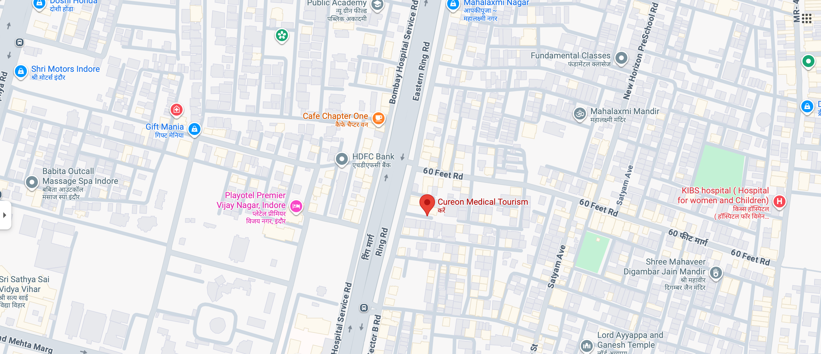 CureOn Location